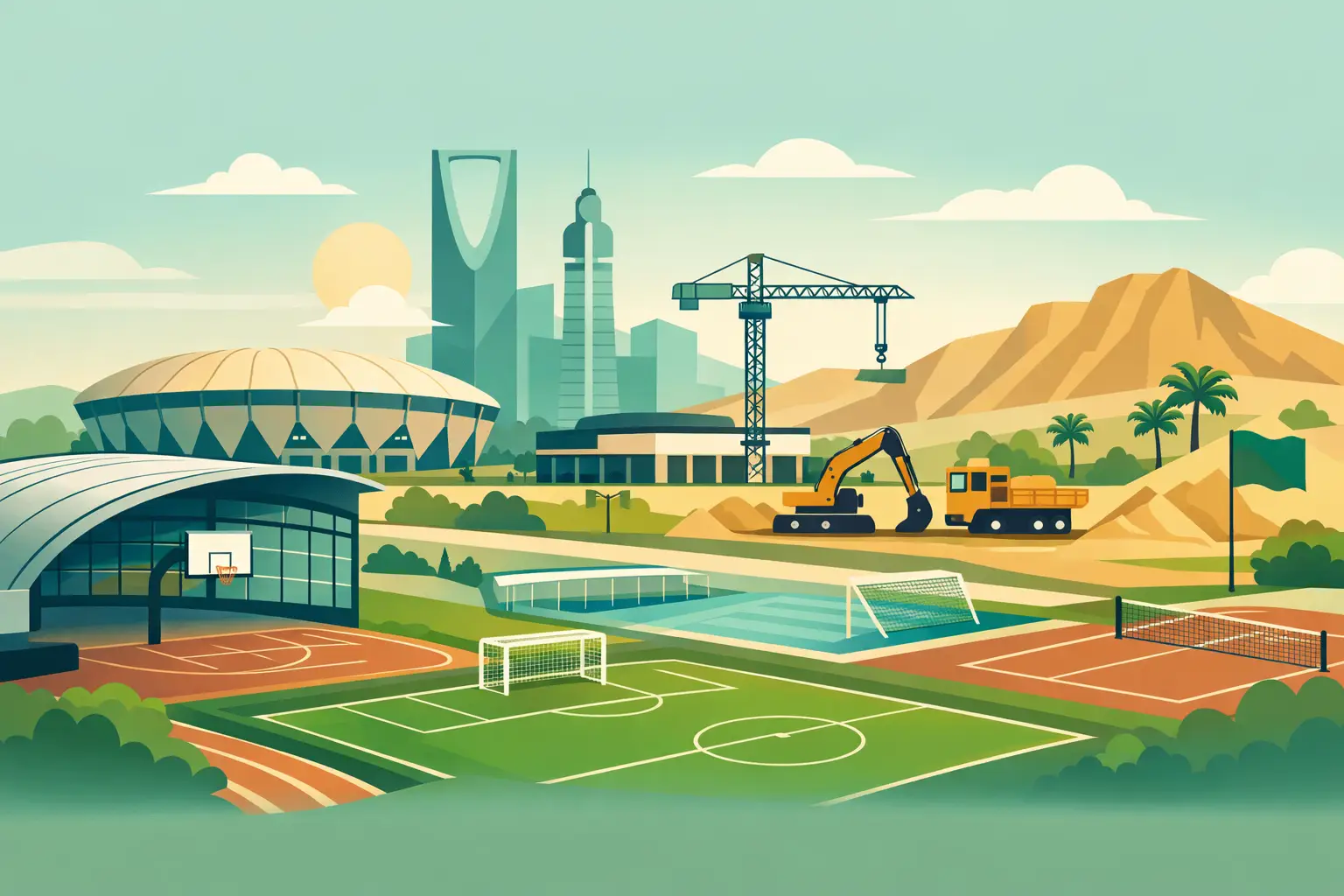 Turnkey Sports Facility Construction Saudi Arabia