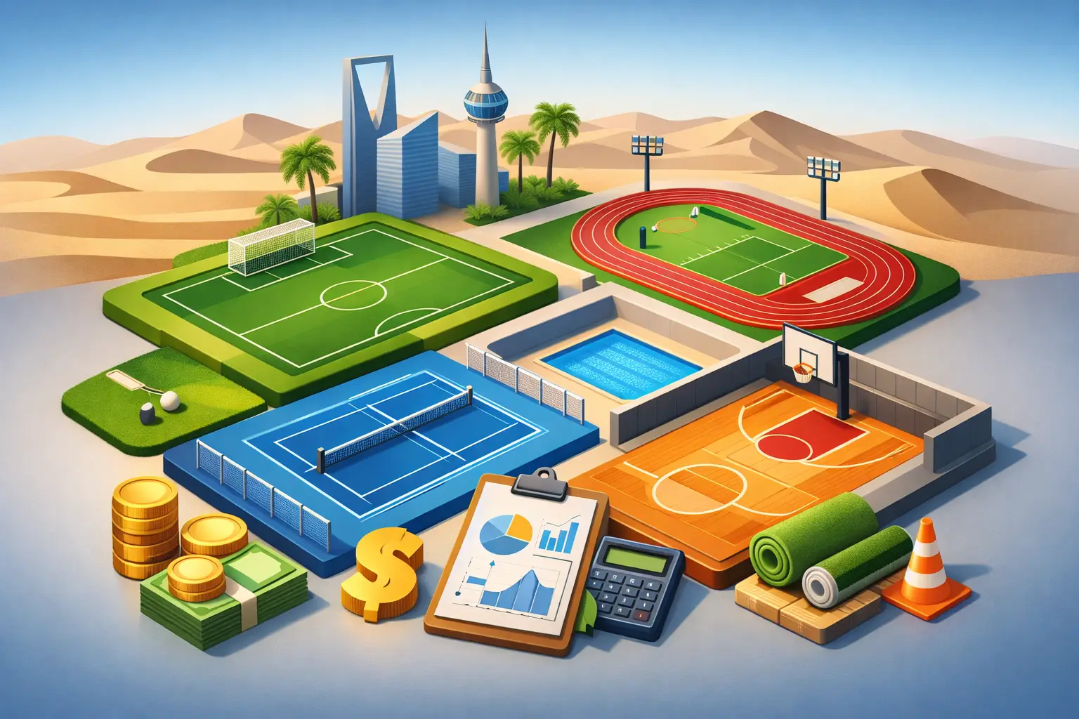 Athletic Surface Lifecycle Cost Guide for Saudi