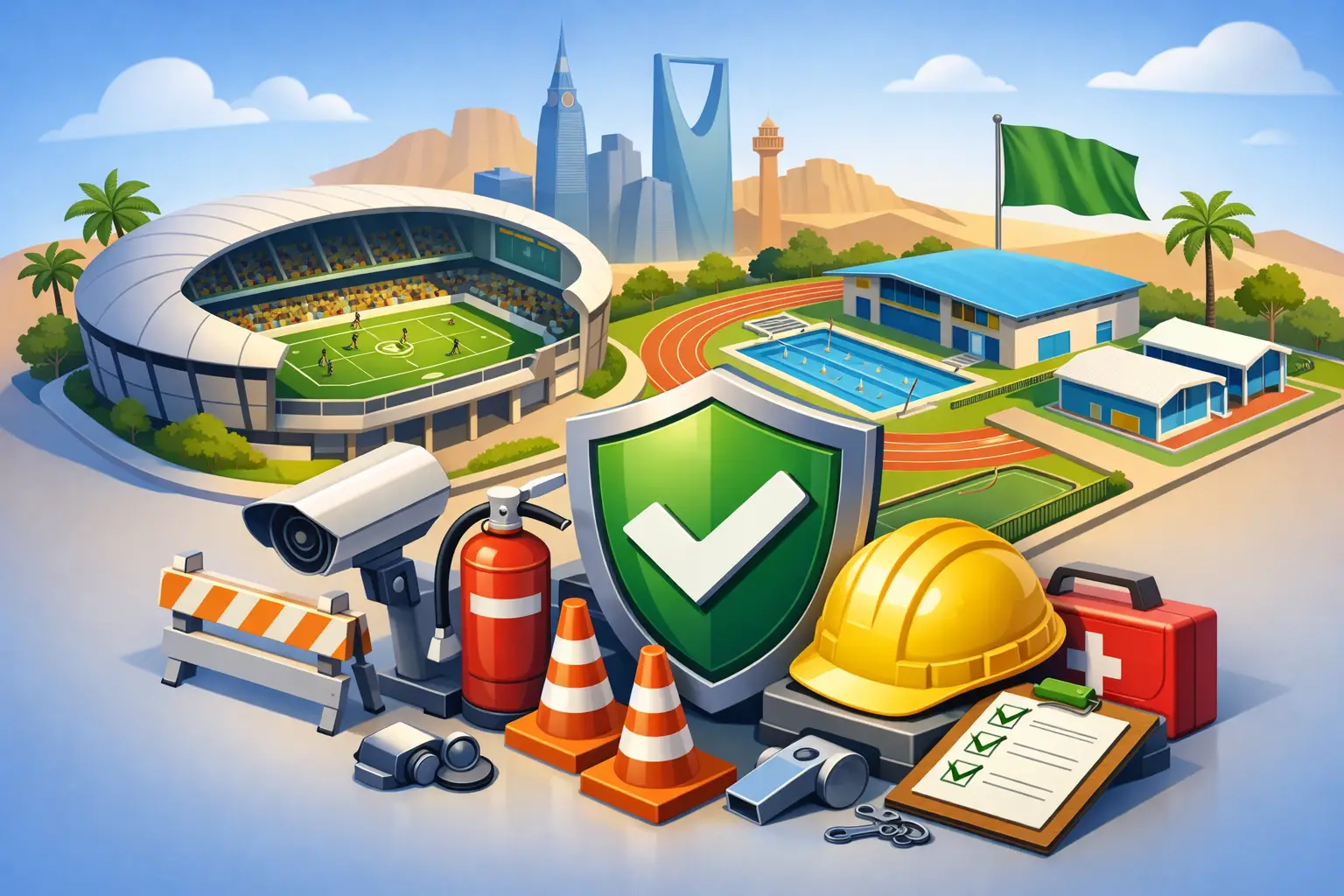 Sports Facility Safety Compliance Saudi Arabia