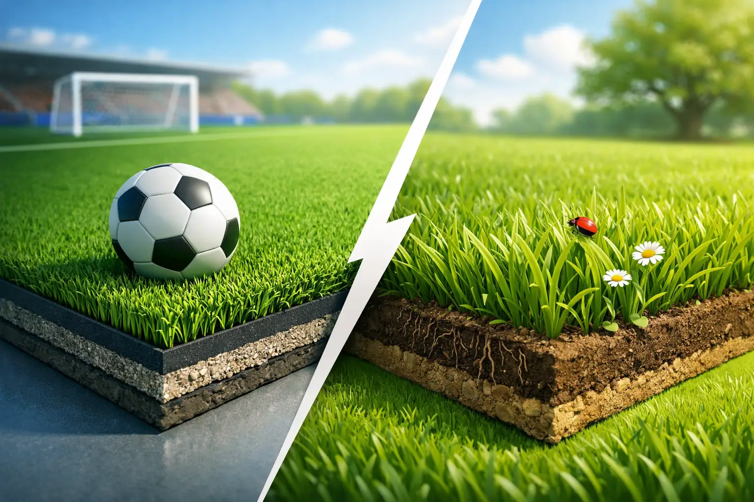 Synthetic Turf Versus Natural Grass: Which Performs?