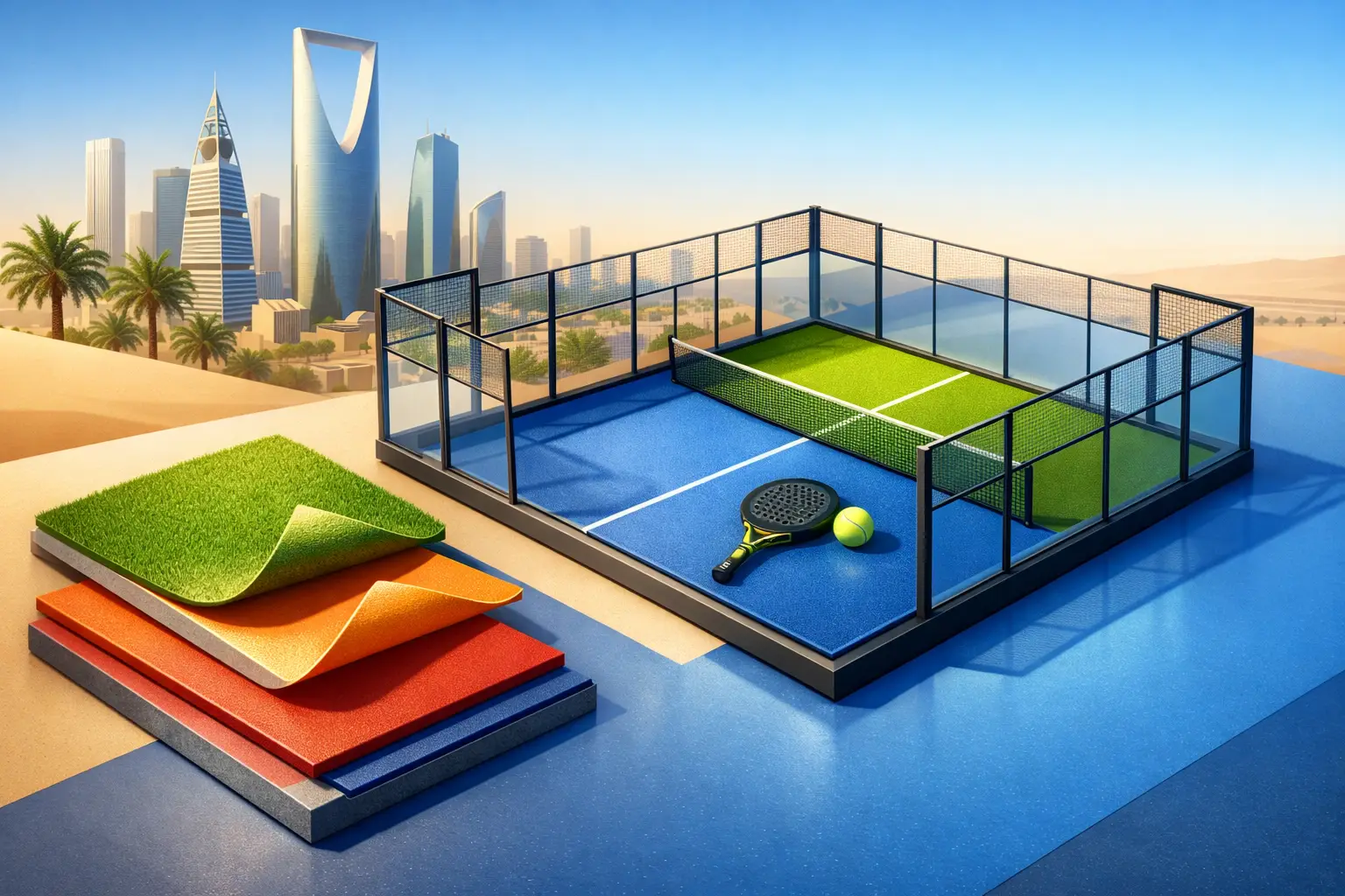 Riyadh Padel Flooring Options for Lasting Play
